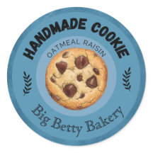 Personalizado Oatharina Raisin Cookie Labels | Per