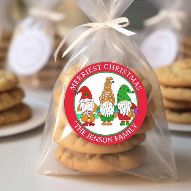 Pegatina Redonda Personalizado personalizado gana Navidades más val (Subido por el creador)