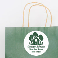 Personalizado Real Estate Company Green Forest Hou