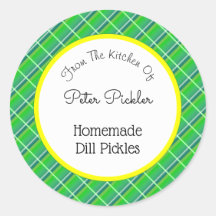 Personalizado retro de plástico verde