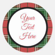 Personalizado Vintage Christmas Farmhouse Buffalo