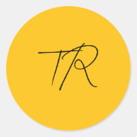 Personalizados tipográficos simples minimalistas