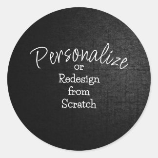 Pegatina Redonda Personalizar o crear a partir de Scratch -
