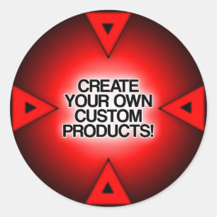 Pegatina Redonda Personalizar / Personaliza / Crea tu propio