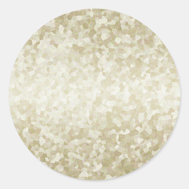 Pegatina Redonda Personalizar posterior de plantilla de Purpurina d (Anverso)