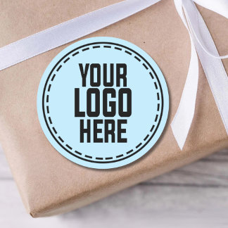 Pegatina Redonda Personalized Logo Business Branding Packaging
