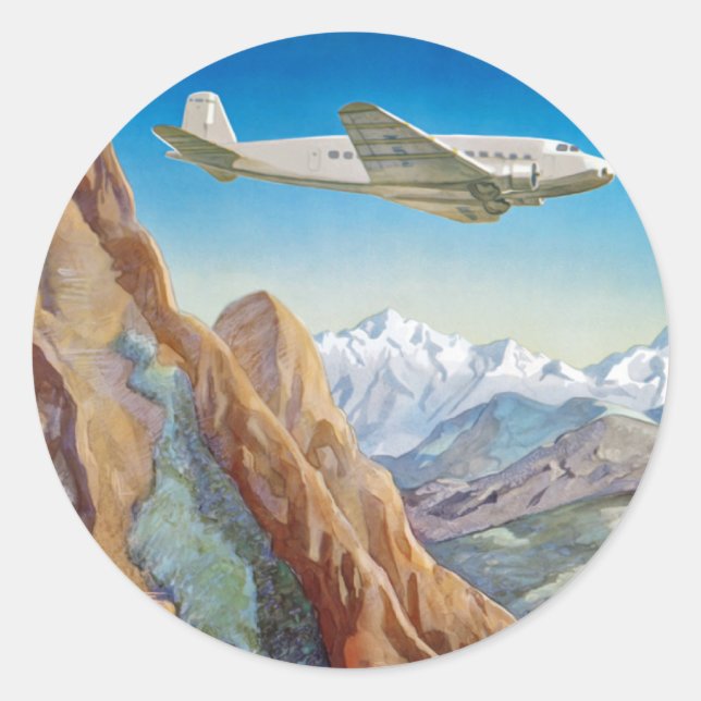 Pegatina Redonda Perú de los Incas (Anverso)