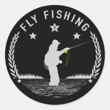 Pesca de la trucha marrón Volar pescador