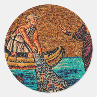 Pegatina Redonda Pescadores de hombres