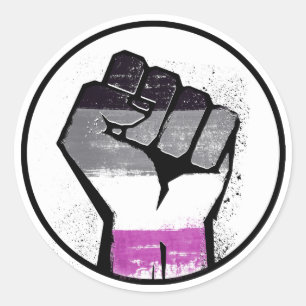 PEGATINA REDONDA PESO ASEXUAL