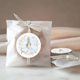 Pegatina Redonda Peter Rabbit es un niño - Pegatinas blancos