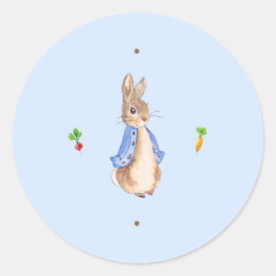 Pegatina Redonda Peter the Rabbit