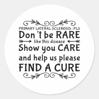 Pegatina Redonda Petición para PLS