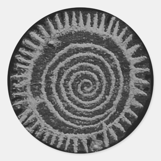 Pegatina Redonda PetroSticker (Anverso)