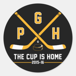 Pegatina Redonda PGH - La Copa está en casa