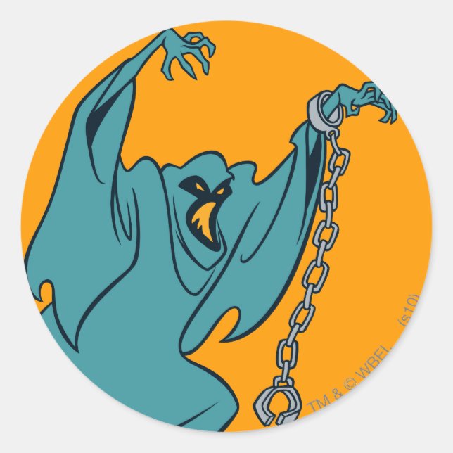 Pegatina Redonda Phantom Villain (Anverso)