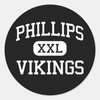 Pegatina Redonda Phillips - Vikings - Junior - Nueva Orleans