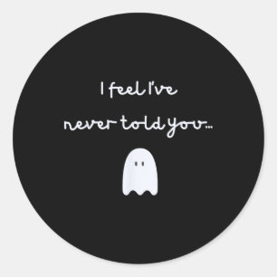 Pegatina Redonda Phish — Historia del fantasma — Siento Que nunca h