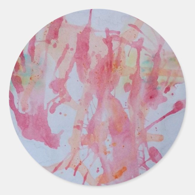 Pegatina Redonda Phoenix (Anverso)