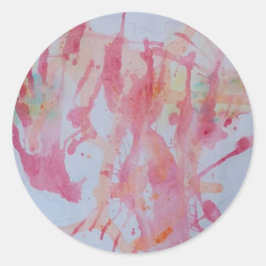 Pegatina Redonda Phoenix