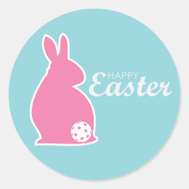 Pegatina Redonda Pickleball de Pascua