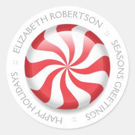 Pegatina Redonda Pimentina personalizada