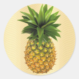Pegatina Redonda Piña