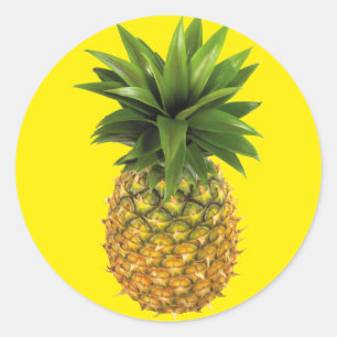 Pegatina Redonda Piña