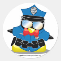 Pingüino de policía