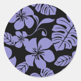 PEGATINA REDONDA PINK BIKINI (NEGRO/LAVENDERO)