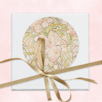 Pink Peonies Alfonse Mucha