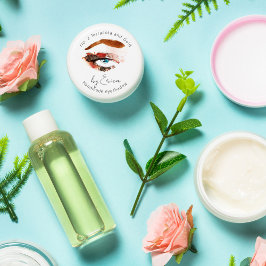 Pegatina Redonda Pintado ocular acuarela maquillaje Paquetes de ocu