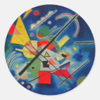 Pintura azul de Wassily Kandinsky