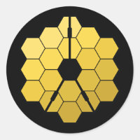 Pintura de espejo amarillo del telescopio espacial