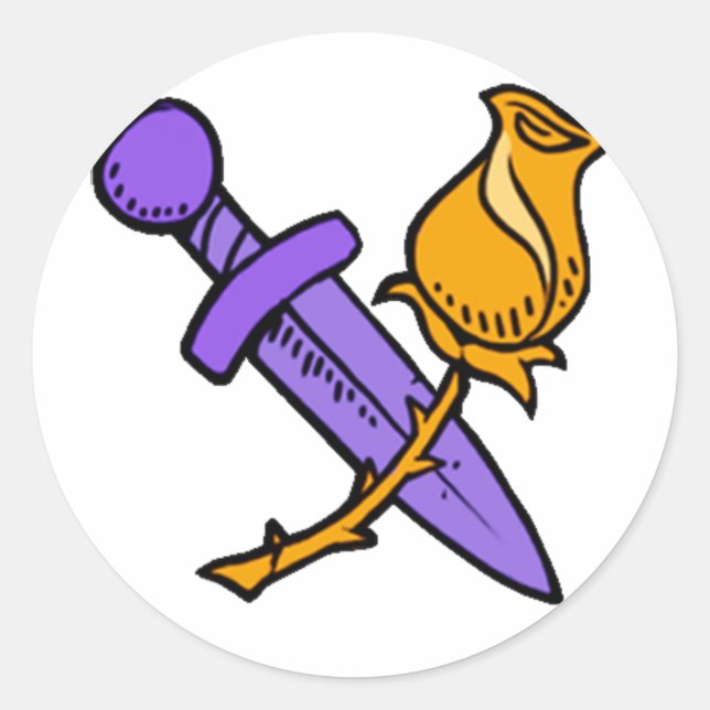 Pegatina Redonda Pirate101 (Anverso)