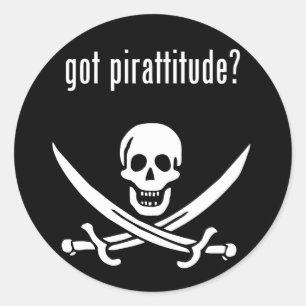 Pegatina Redonda ¿pirattitude conseguido?