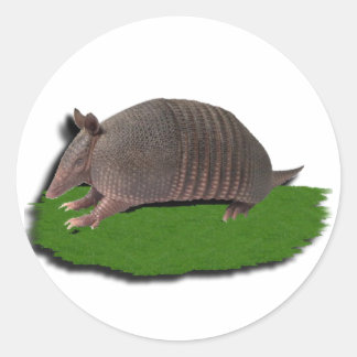 Pegatina Redonda Piscilla de Armadillo