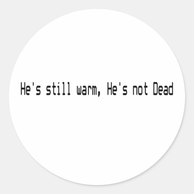 Pegatina Redonda Pit Babe (Anverso)