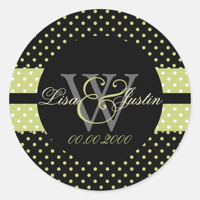 Pegatina Redonda PIxDezines colores DIY, puntos y otros. (Anverso)