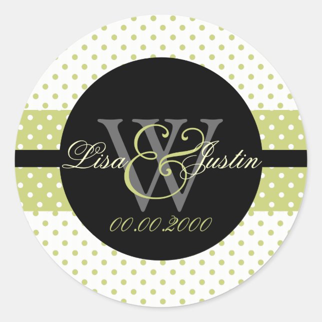 Pegatina Redonda PIxDezines colores DIY, puntos y otros. (Anverso)