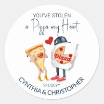 Pizza Mi Corazón Boda