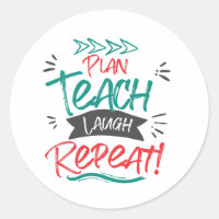 Plan Teach Laugh Repetir el regalo de los profesor