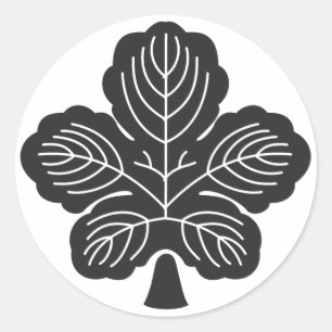 Pegatina Redonda Plantas [de protección familiar]