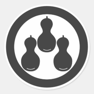 Pegatina Redonda Plantas [de protección familiar]