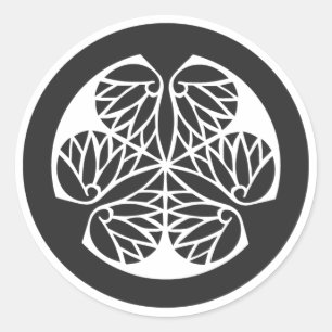 Pegatina Redonda Plantas [de protección familiar]