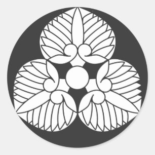 Pegatina Redonda Plantas [de protección familiar]