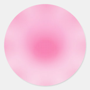 Pegatina Redonda Plantilla clásica de moda rosa pálido personalizad
