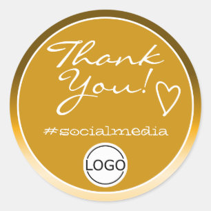 Pegatina Redonda Plantilla de logotipo del círculo de las etiquetas