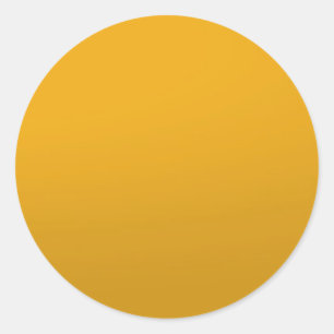 Pegatina Redonda PLANTILLA en blanco dorado : Añadir texto, imagen,