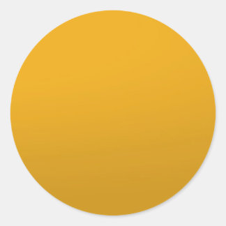 Pegatina Redonda PLANTILLA en blanco dorado : Añadir texto, imagen,